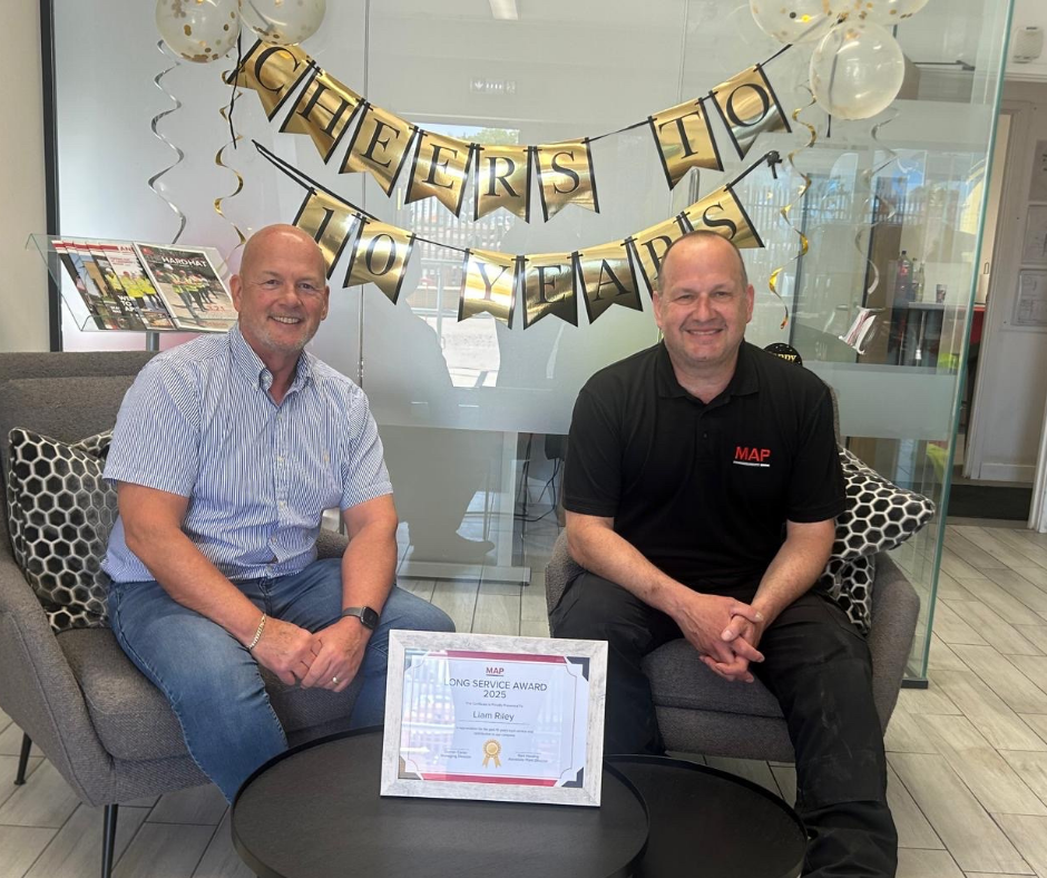 A decade clocked up for Liam!