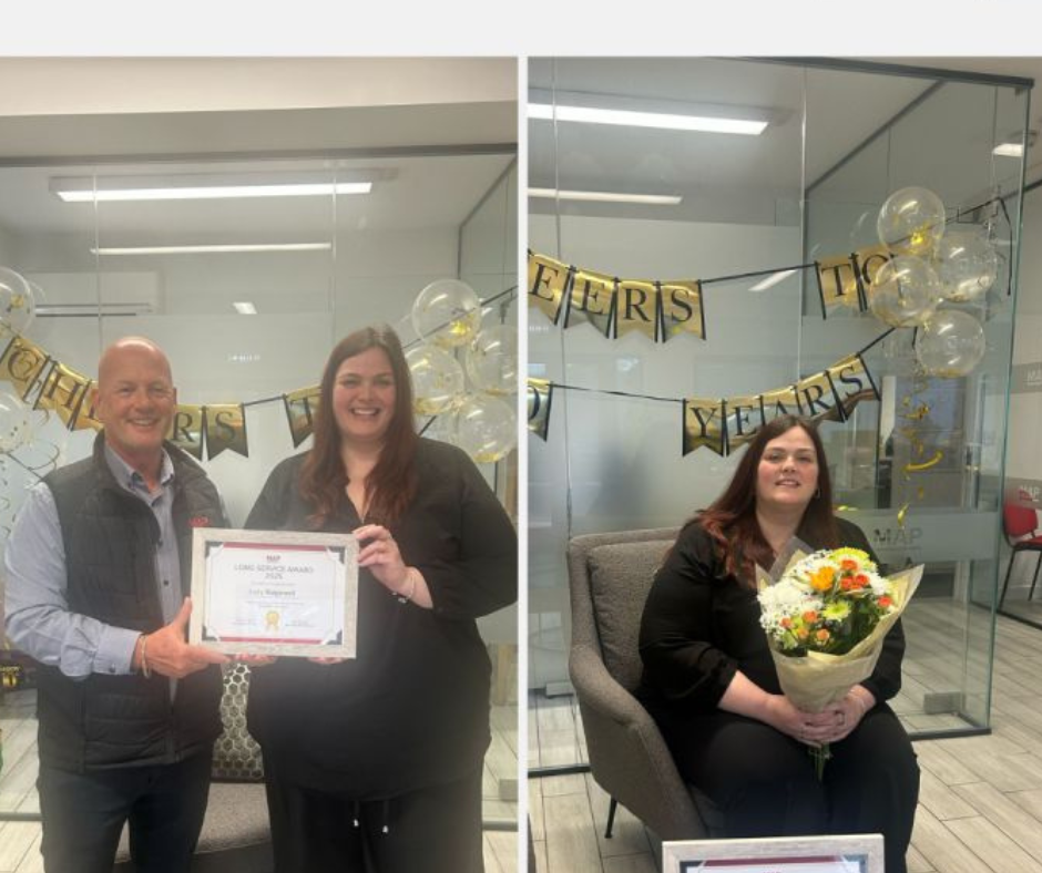 A decade of hard work from Lucy!